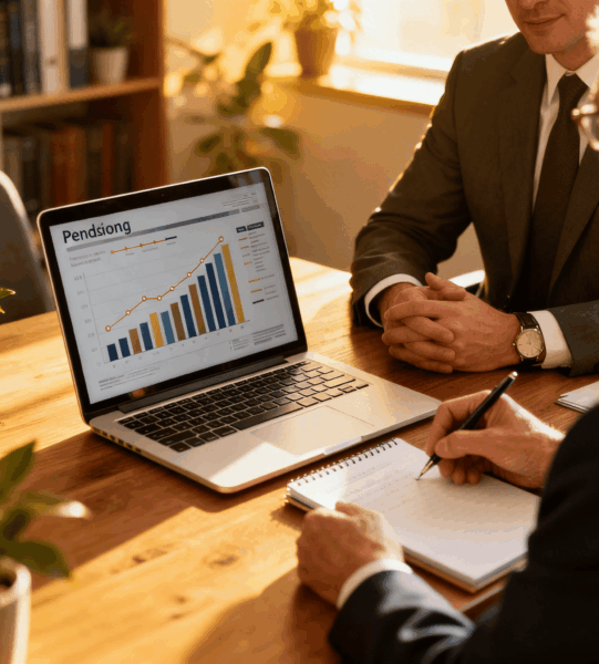 freepik_professional-financial-advisor-discussing-pension-guidance-with-client-laptop-displaying-clear-pension-charts-natural-lit-warm-atmosphere_0001-2